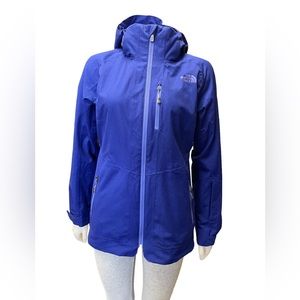 The North Face HyVent Waterproof Periwinkle Jacket Size Small